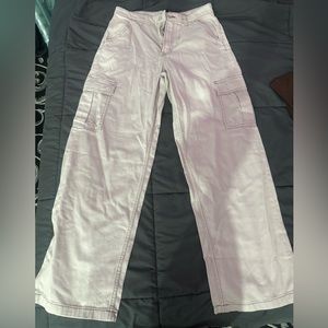 white cargo pants (H&M)